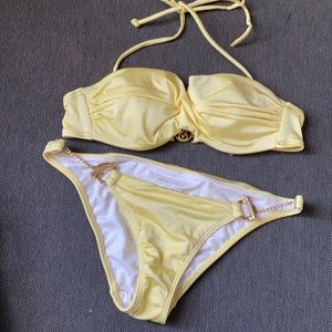 Victoria’s Secret XS bikini 👙 Yellow bikini summer swimsuit
